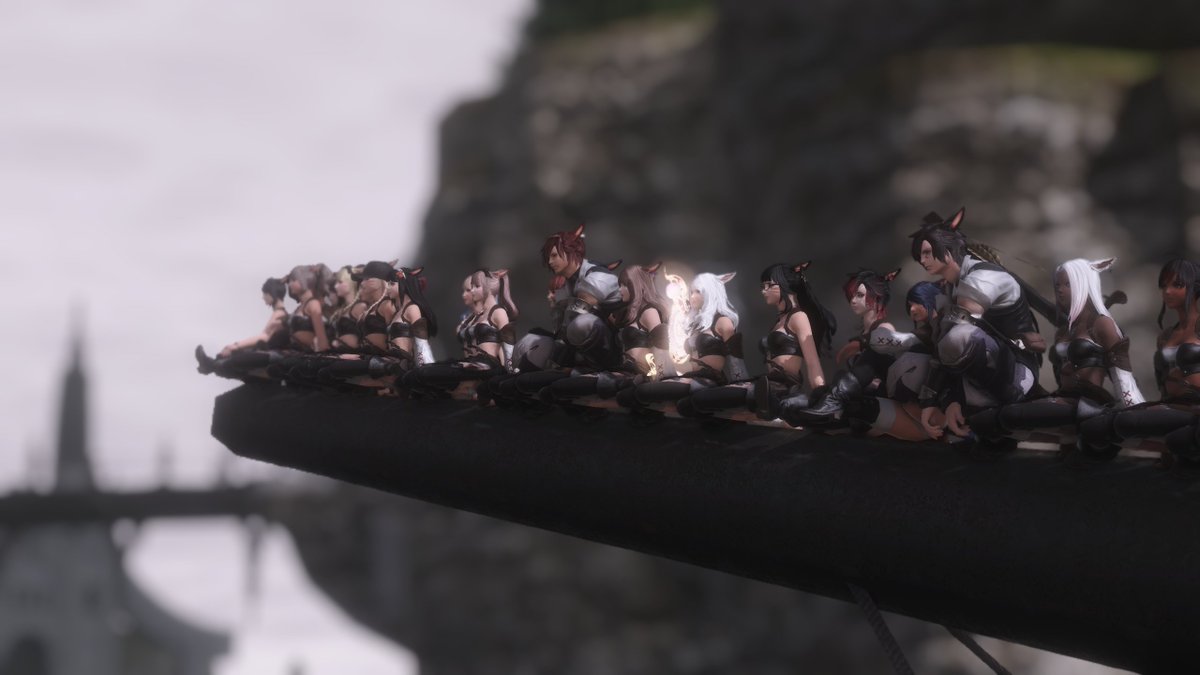 MIch1_P's tweet photo. #MiqoPhotoshoot #NoviceMiqo #FFXIV | #FF14 | #GPOSERS | #miqote Rainy Day https://t.co/mHKJFDGpa3