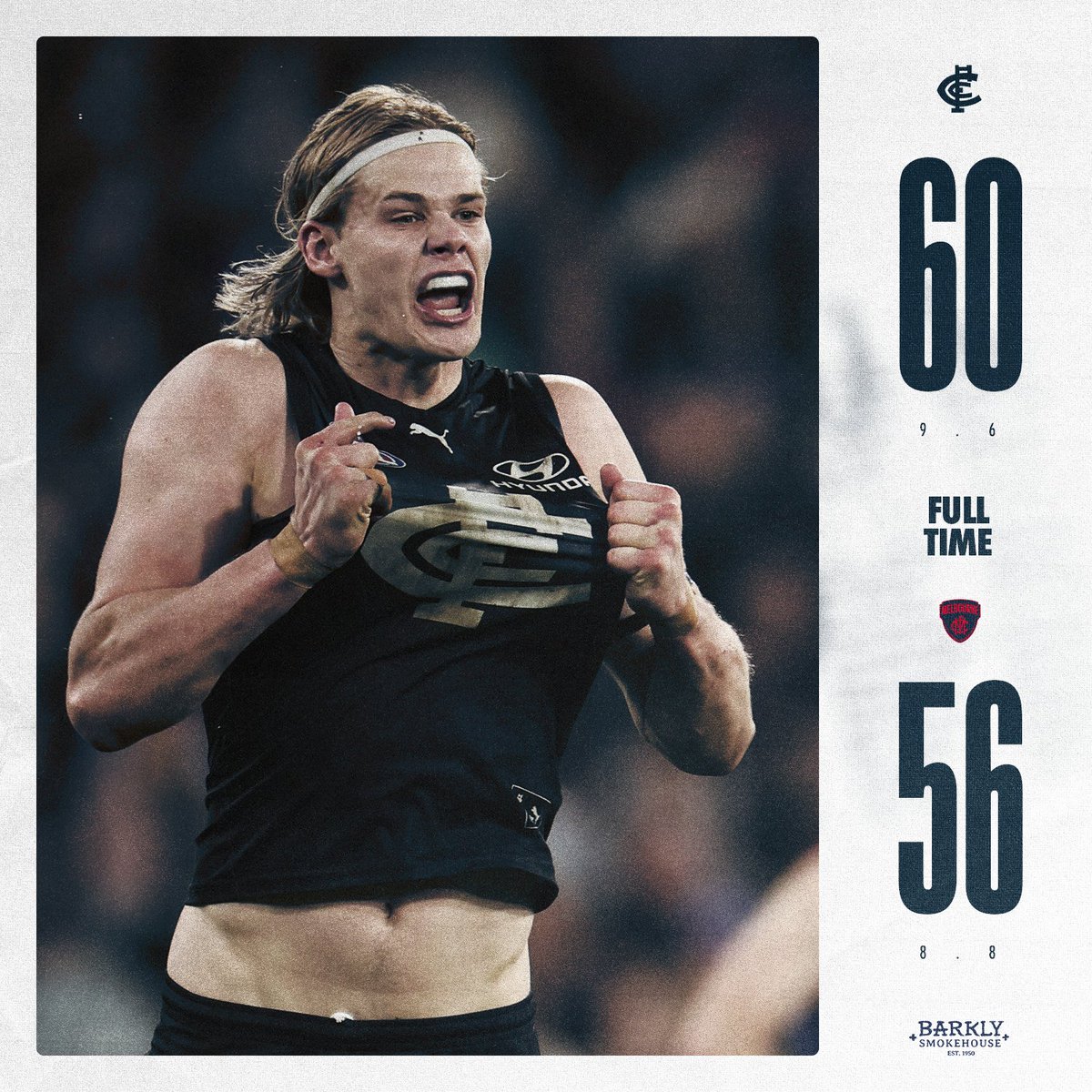 ➕4️⃣

OH WHAT A NIGHT!

#Baggers #AFLBluesDees