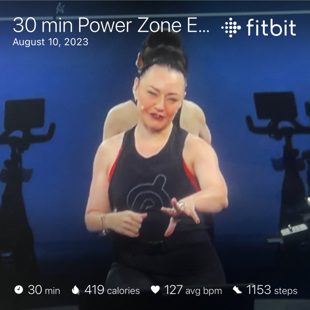 SpartyHawkCache's tweet photo. “Almost Done With Week 1 - Discover Your PZs!”
(WEIGHT: 228.9 LBS)
(TEMP: bedroom climate)
(EXERTION: 30 mins on @onepeloton PZE Ride w/ @iamicaniwillido)
(Day 221 of 365 … 1st 30 min ride of program. Three 3-miin intervals at PZ3. #185by55)
#CDE #PZ3 #BuildingEndurance https://t.co/t1WWy6507t