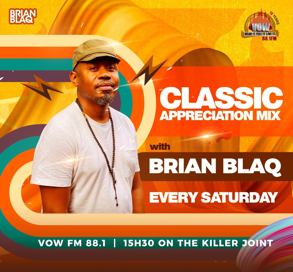 BrianBlaq's tweet image. I’m back @vowfm taking you on a trip down memory lane on #TheKillerJoint with @RealDjSonyce . Tune in and let’s dance together…