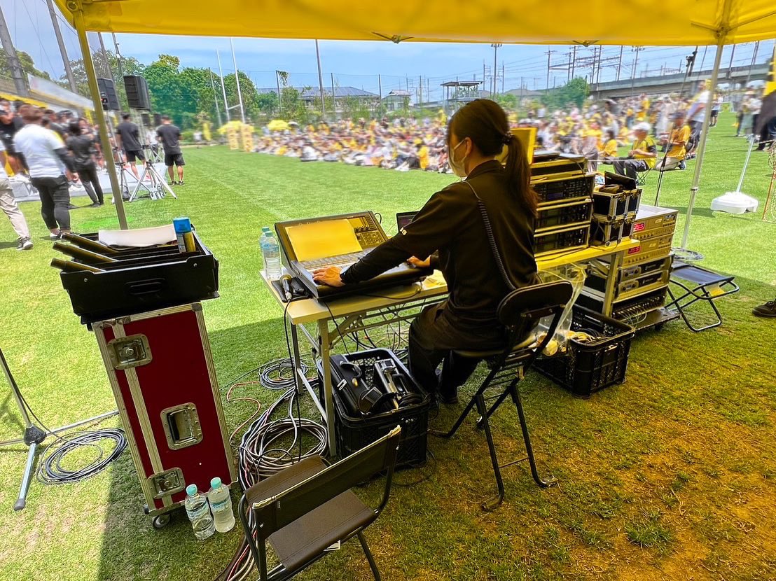 jssinc_co_jp's tweet photo. 【現場紹介】府中
#jss #publicaddress #pa #soundreinforcement #sx300 #tpspeaker #ground #green #midasconsoles #m32r #いいてんき #屋外イベント https://t.co/GdS0axY9AR