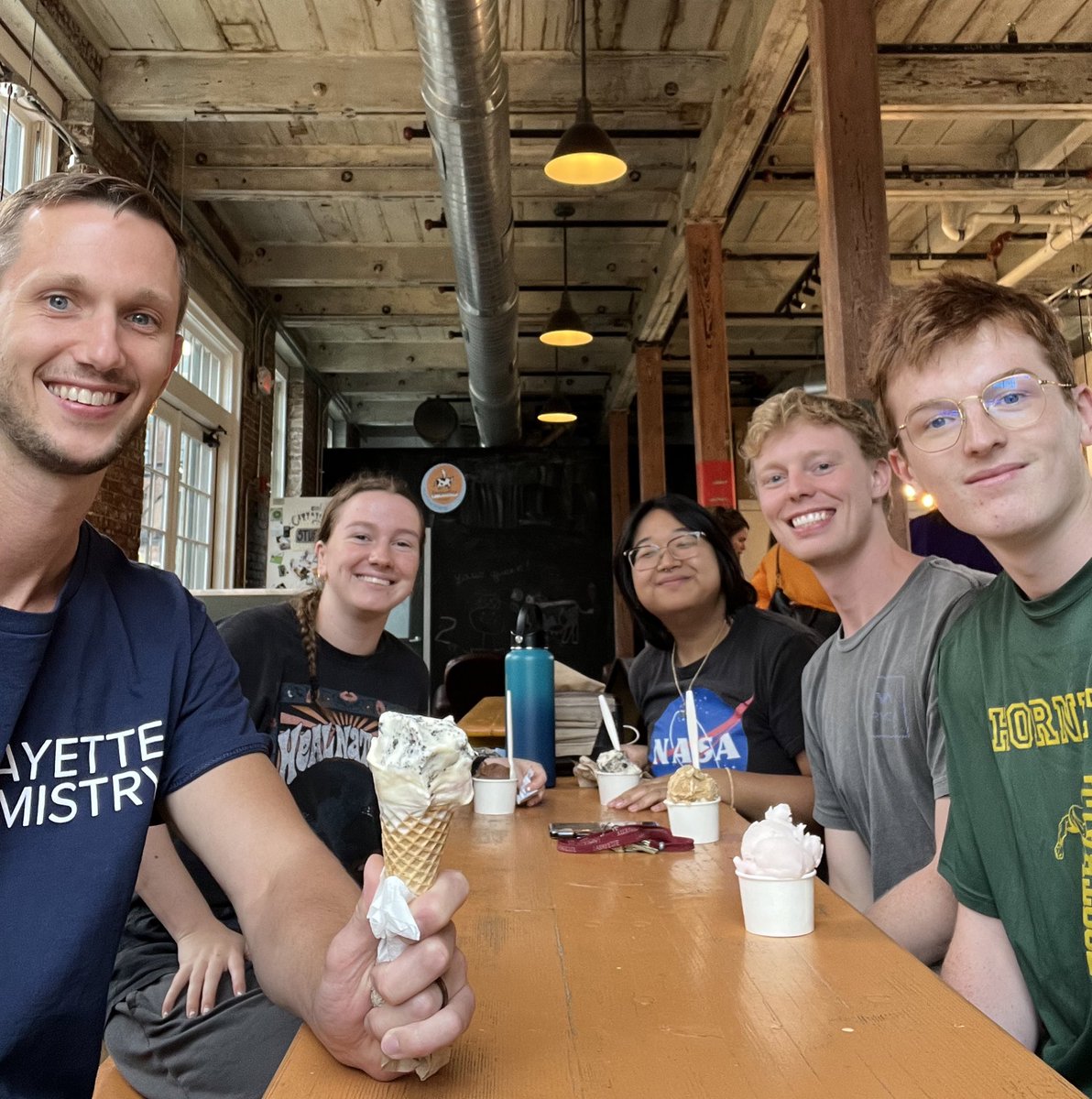 A sweet end to summer research!! <a href="/MarquisDeChimie/">Lafayette Chemistry</a> <a href="/LafCol/">Lafayette College</a>