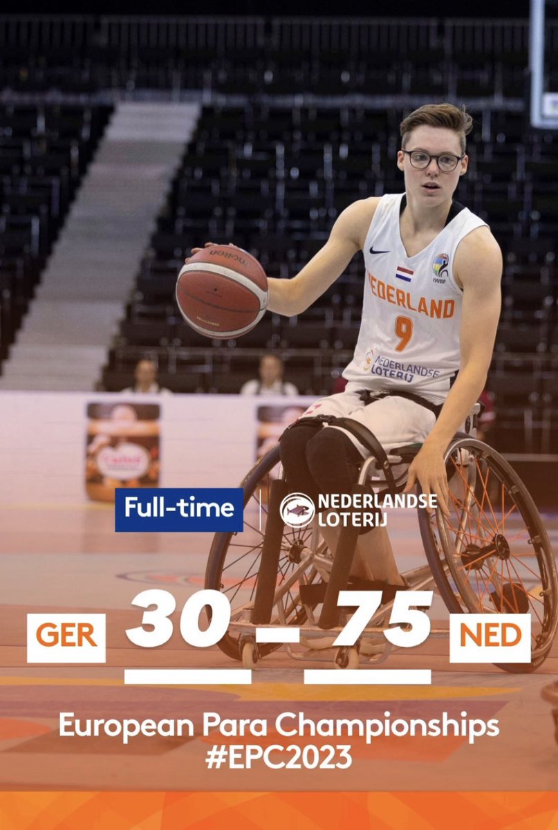 Big team win over Germany today! 🙌🏻🧡 #epc2023 #teamnl