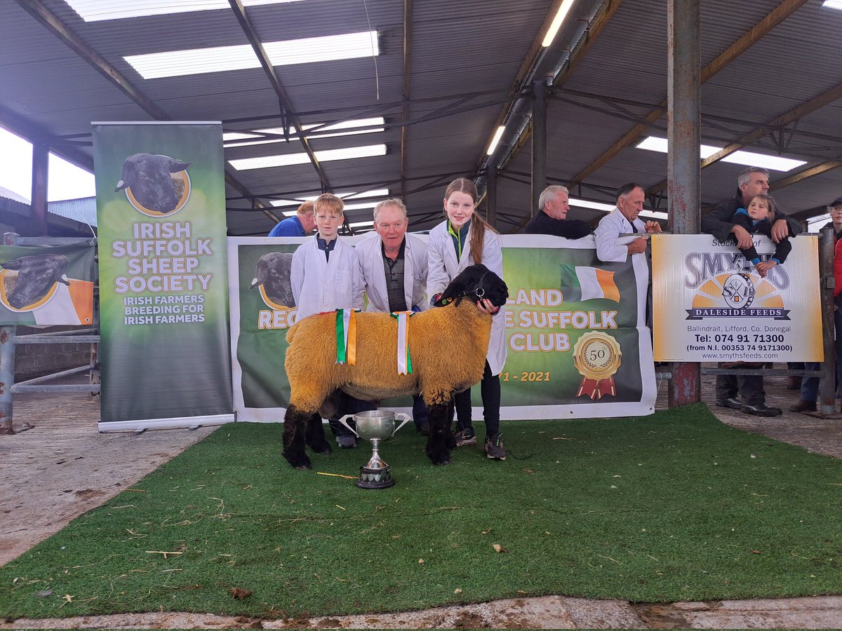 Winner of the Supreme Champion Mark Grealy