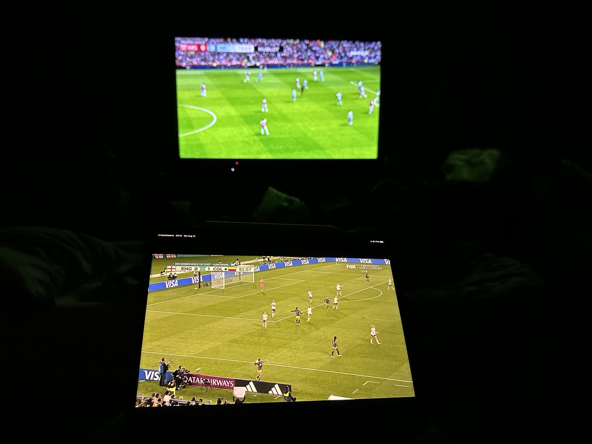 briancolfer's tweet photo. Watching both #ARSNF and #ENGCOL https://t.co/FmfvV0GaP5