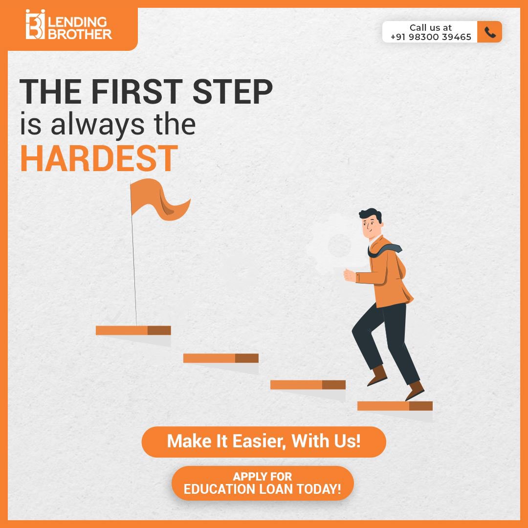 Take the first step towards your #StudyAbroad journey with us. 

We help you with #EducationLoan, #VisaApplication, #Forex and #Accommodation. 

#StudentLoan #SecuredLoan #LendingBrother