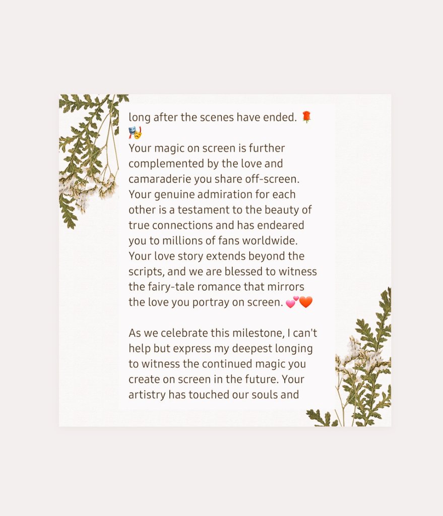 shivangigahawar's tweet photo. 💞Some people leave a beautiful impression on our life. The aura the way of addressing of people towards each other marks a unique print.🤴
YOU BOTH ARE ONE OF THOSE♥️
@NakuulMehta 🌈💙 @disha11parmar ❤️💫 WE ALL FANS LOVE YOU DIL SE 🤩 #RaYa #BadeAchheLagteHain3 #rayain♥️ https://t.co/OALYDIdiqU
