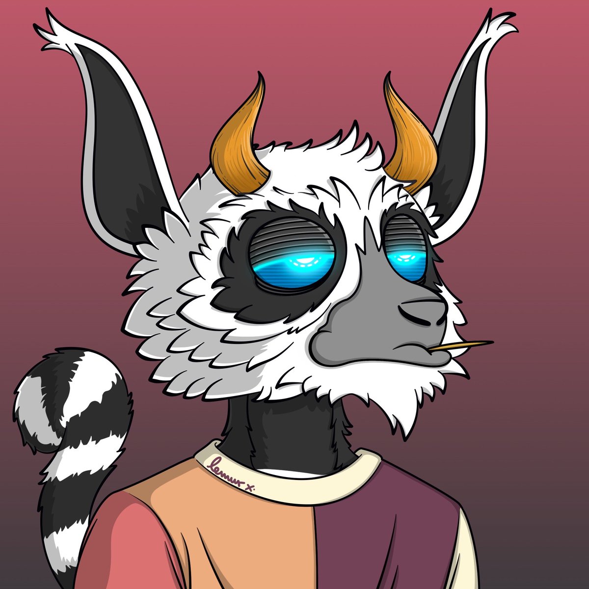 GM¹⁰⁰⁰
Happy Saturday🔥

Look at the seductive eyes of my lemur😈

He is really rare among his family in <a href="/LemurX_/">LemurX</a> 

#SolanaNFTs