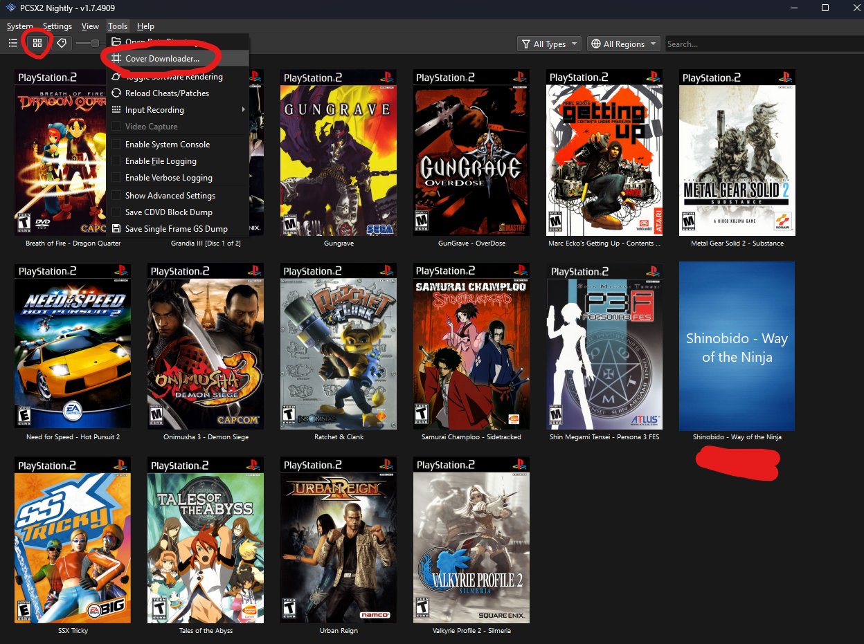 PCSX2] Cover Downloader – NewsInside