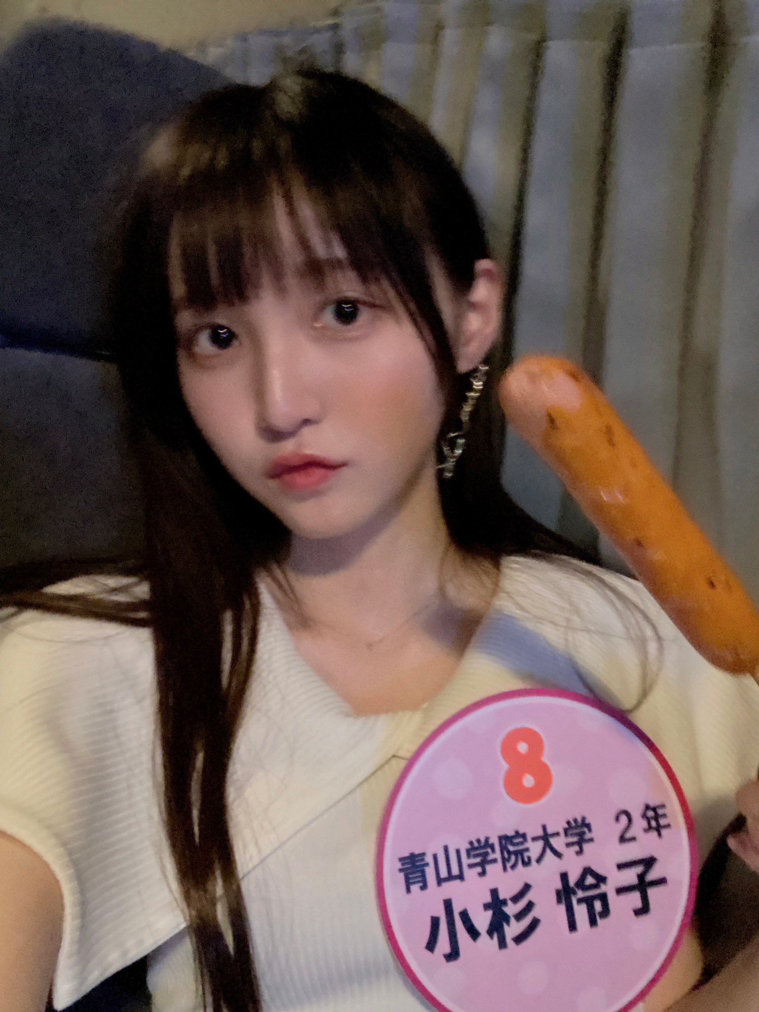 オールナイトフジコ小杉怜子缶バッチ