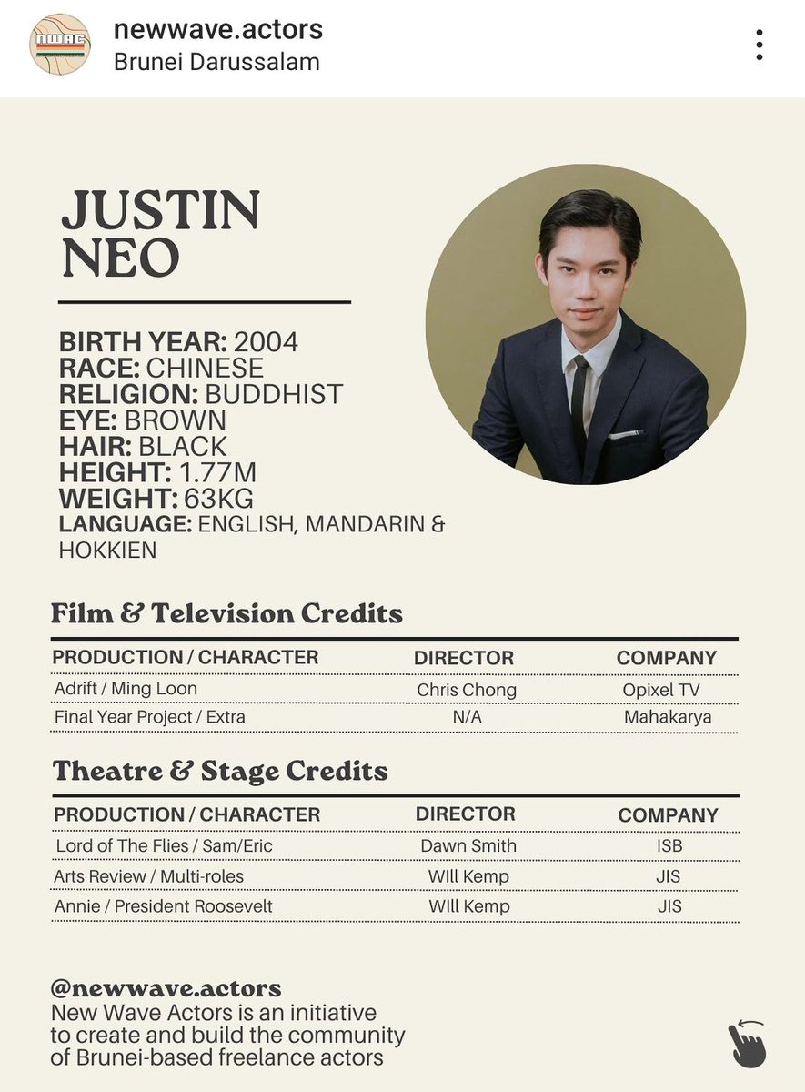 SyafiHalim's tweet photo. Crazy the last time I posted here it was still called Twitter. 🤣

Anyways, Hi X. If y'all didn't know we created an Instagram page called New Wave Actor's Community where both  local experienced and aspiring actors can share their portfolios for FREE! 😁 https://t.co/EmUonFaYjT