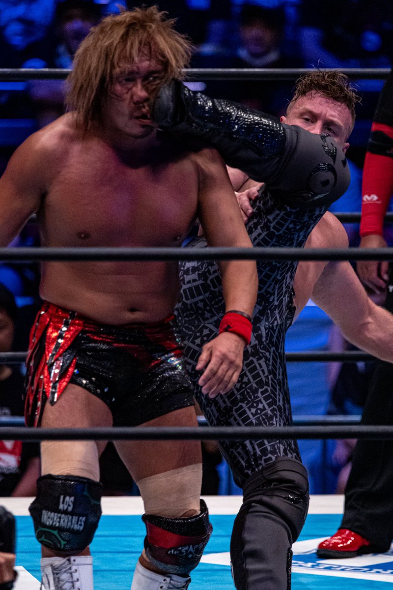 taigaPhoto_pw's tweet image. 2023 8.12 新日本プロレス 両国国技館
#WillOspreay #ウィル・オスプレイ 選手
フックキック！
顔歪んでるし破壊力えげつないね。。。
#njpw #G1CLIMAX33