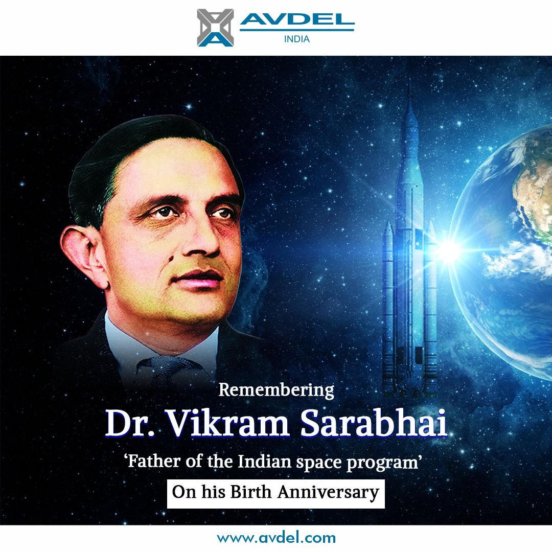 Remembering the Visionary🚀🌌

On the birth anniversary of Dr. Vikram Sarabhai, the father of India's space program.

#Avdel #Avdelindia #ISRO #VikramSarabhai #SpacePioneer #birthanniversary #12thaugust #ScientificVisionary