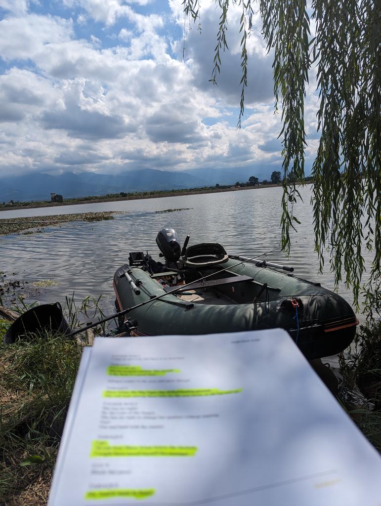Best place to learn lines 📖🎣🏞️