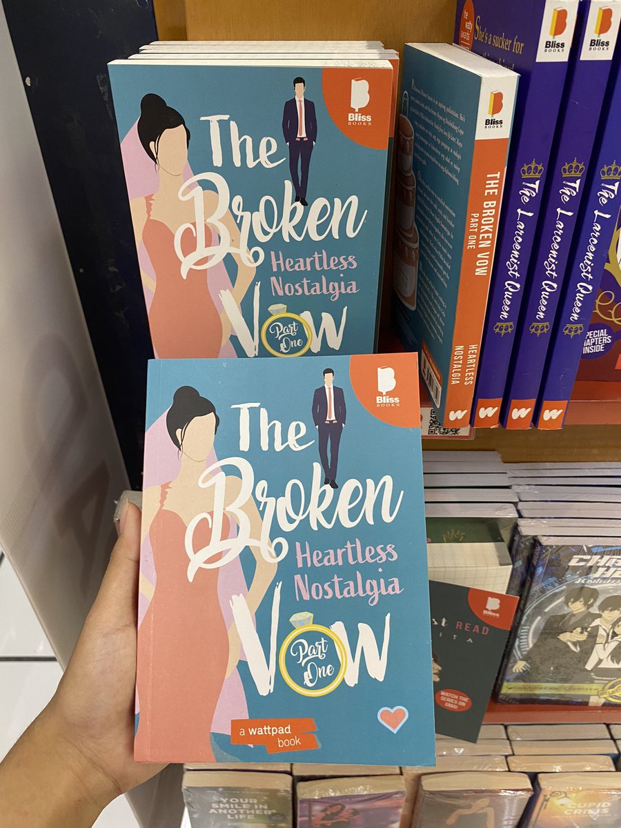 Clytemnestraly's tweet photo. look what i found in NBS! ☃️❄️

congrats ate @heartlessN_wp being one of the wattpad best seller! always proud of you. so pretty talaga ng cover ng TBV! can’t wait sa part 2 🤍

📍District mall, Imus Cavite https://t.co/BDzW8vRQMd
