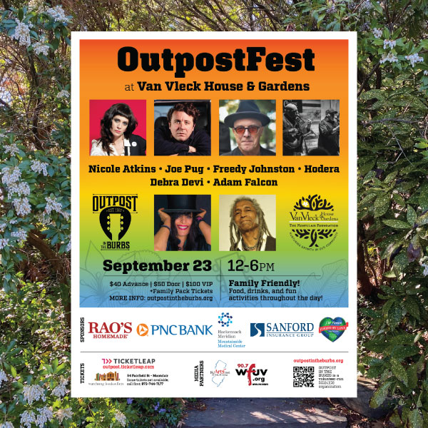 mtcnjfoundation's tweet photo. The first-ever family-friendly #OutpostFest is coming your way in the beautiful setting of the #VanVleck Gardens with a music line-up brought to you by @TheOutpostBurbs 

9/23/23 from12-6pm

#musicinmontclair #outpostintheburbs #vanvleckhouseandgardens #themontclairfoundation https://t.co/Hwl58Lff5E