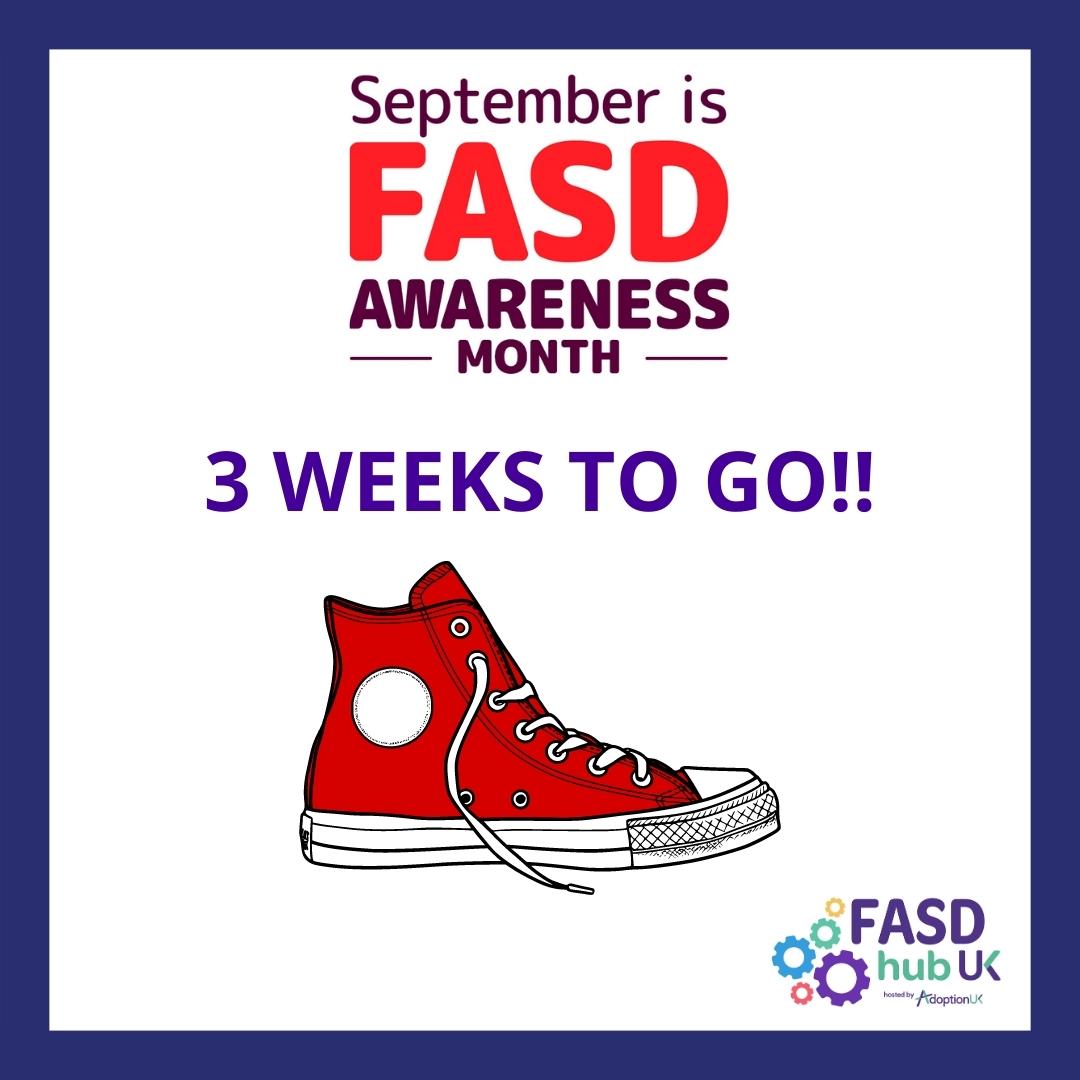 September is #FASDMonthUK! We have lots of exciting things in store so keep an eye on our social media, website ow.ly/KXV150PuSu2 and events page ow.ly/FfY250PuSu1 so you don’t miss a thing. 

#FASD 
#FASDGiveMe5