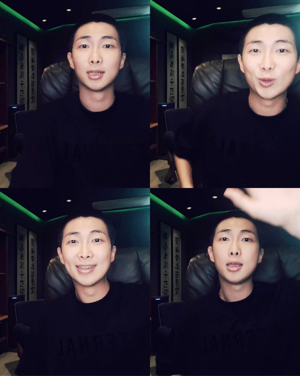taebokkiii's tweet photo. NAMJOON LIVE!! 🐨🤍 https://t.co/CVOrvejX2f