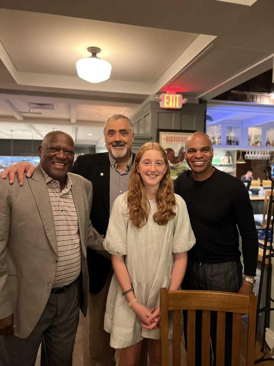 Nc state family with coach Amaker at Harvard😊