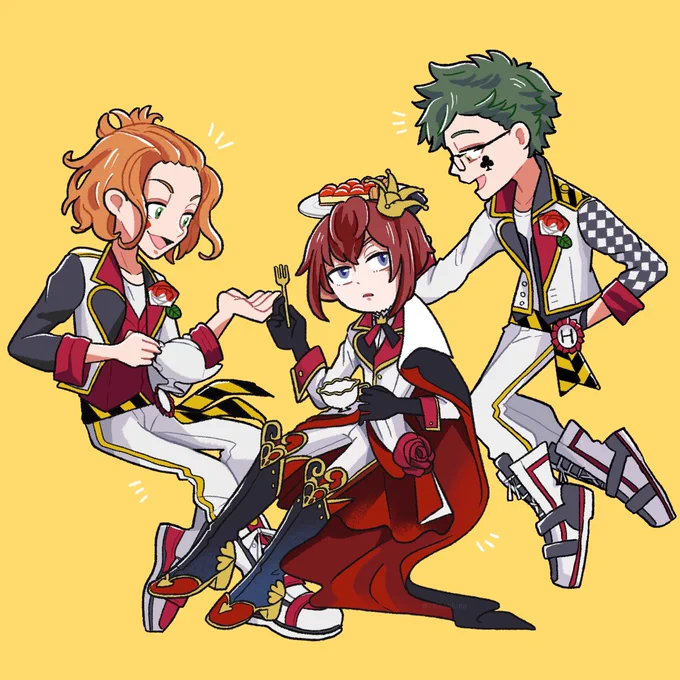 #twstファンアート #ツイステファンアート   甘やかし組
