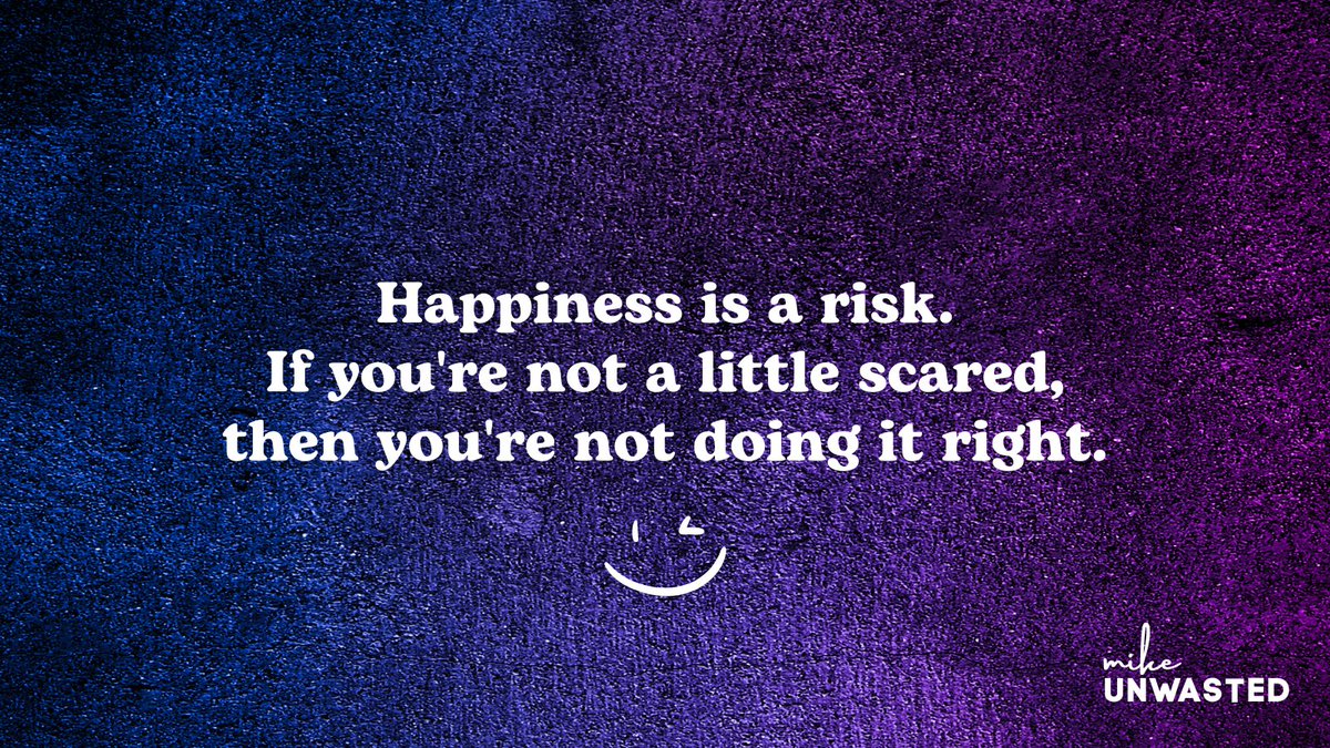 A couple months ago I took a risk on happiness.  I left my job of 3.5+ years to make a bet on myself for a happier + healthier life.  It's all still in progress, but damn, I feel good. 😎  #unwasted #ownsobriety