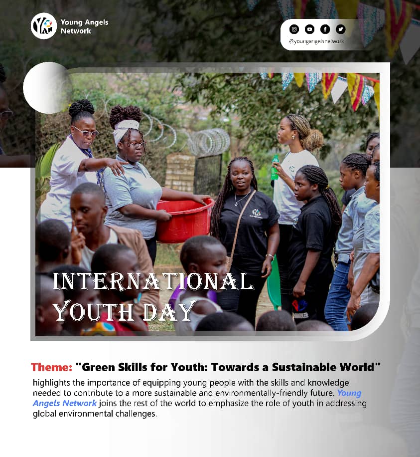 YANUganda's tweet photo. @YANUganda joins the rest of the world to commemorate #InternationalYouthDay.  YAN emphasizes the role of youth in addressing global environmental challenges.
@JKyatuheire @ucrnn @JKyatuheire @alicenmubiru @ElliotOrizaarwa @KaksMorgan @GraceVillaUg https://t.co/oecrdwZH32