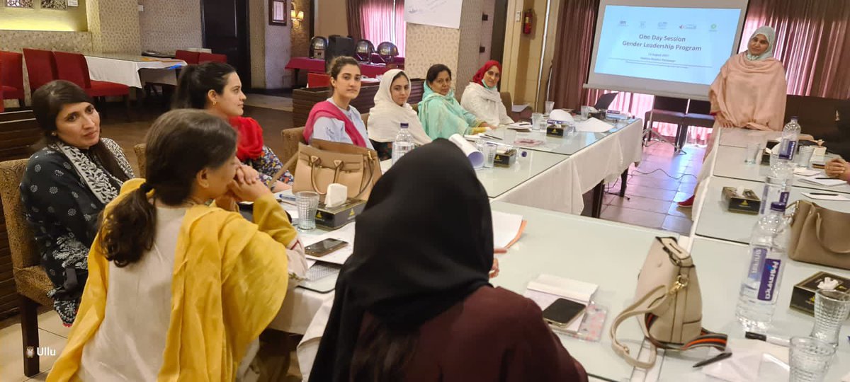 I attended the Training of Trainers program of Gender leadership. There was a particular focus on women empowerment and giving rise to women leaders in KP. 
There were a number of inspirational women present in the program.

#WomenEmpowerment #KhyberPakhtunkhwa #GenderEqual