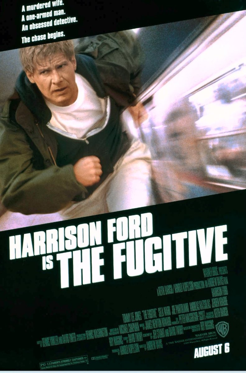 Released in Australia 30 Years Ago Today!
One of my Favourite Movies of all time.
#TheFugitive (1993)
#HarrisonFord 
#JoePantoliano
#TommyLeeJones 
#JulianneMoore 
#AndreasKatsulas (RIP)