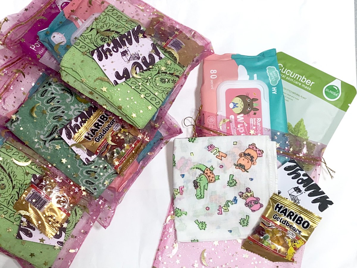 speakofthed_vil's tweet photo. first 30 moas to catch their little kais are also going to receive this pink and green themed post-concert care kit 🩷💚

t. txt asm bul act sweet mirage bulacan freebies fan support https://t.co/ExOqC241Zs