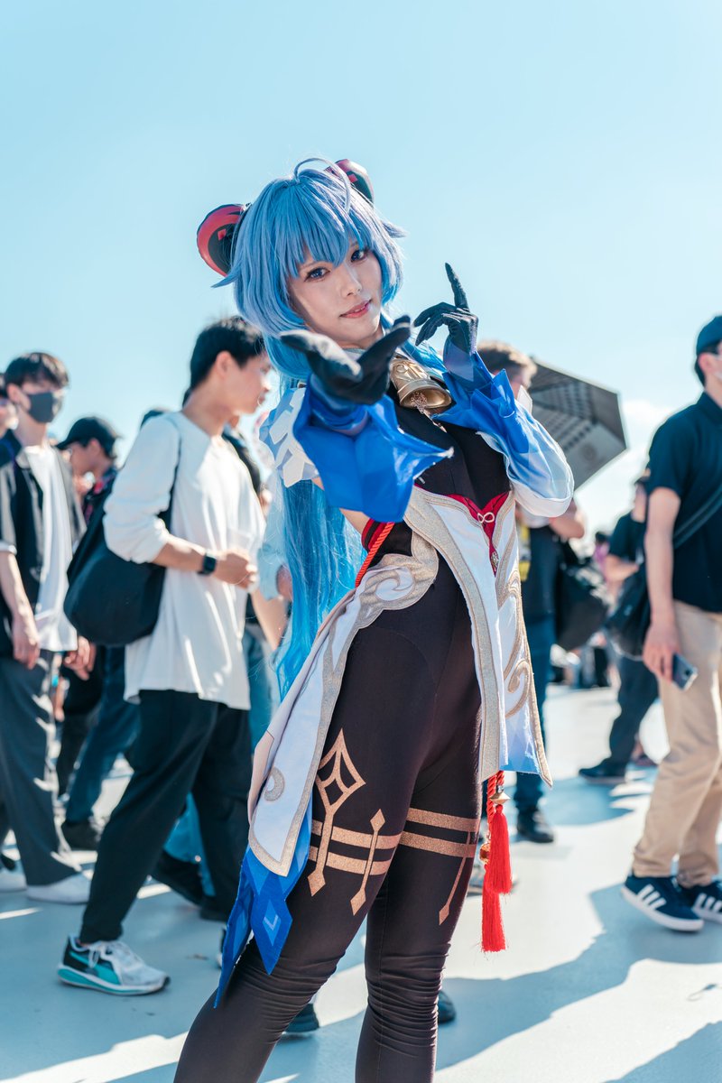 Wthdrawr's tweet photo. C102 1日目
原神／甘雨
天海せなさん（@senanana_cos）

#C102
#C102_cos
#C102コスプレ https://t.co/xupLYJsjOo