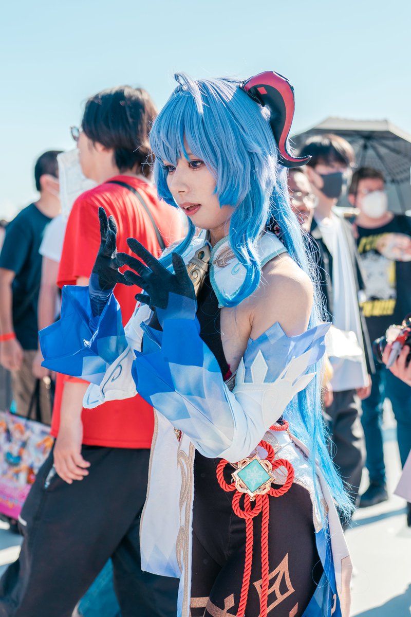 Wthdrawr's tweet photo. C102 1日目
原神／甘雨
天海せなさん（@senanana_cos）

#C102
#C102_cos
#C102コスプレ https://t.co/xupLYJsjOo