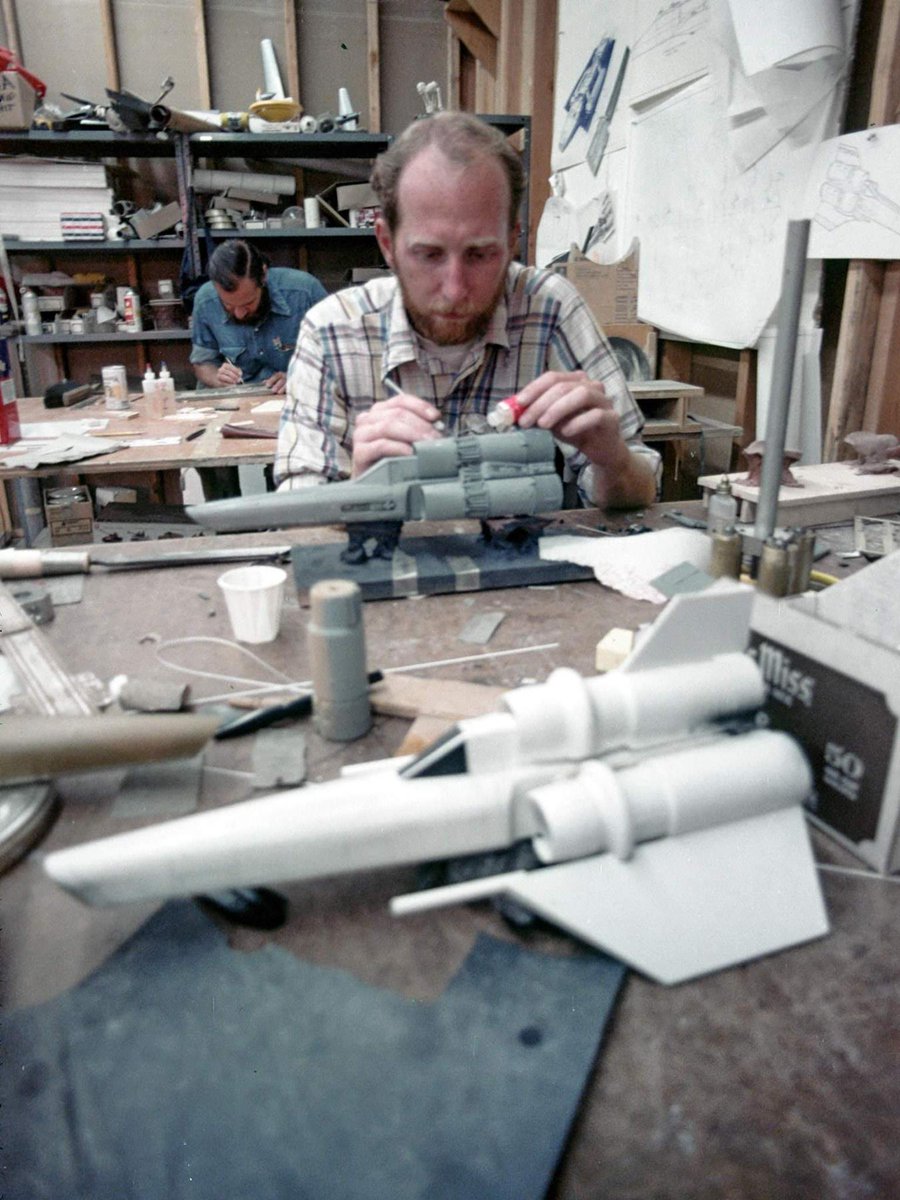 TheSpaceshipper's tweet image. Battlestar Galactica (1978): Colonial Viper (and Steve Gawley 🤩)