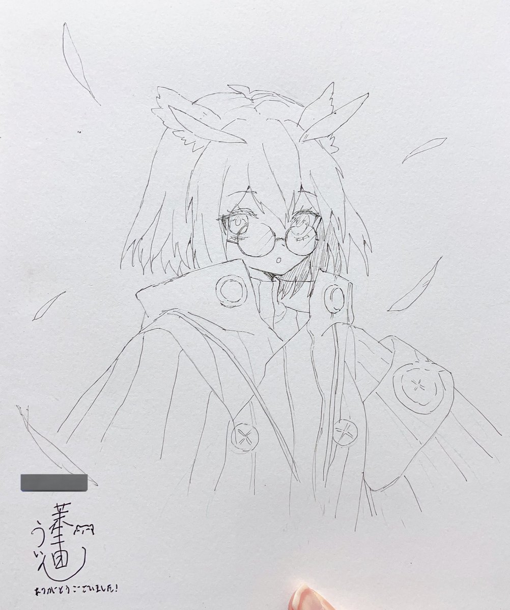スケブ絵でした!
