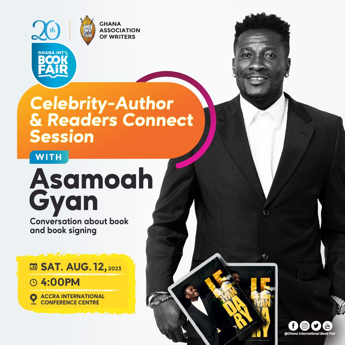 ASAMOAH GYAN tweet media