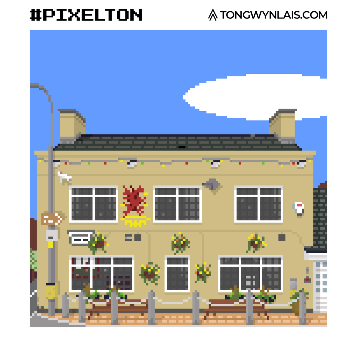 mytongwynlais's tweet photo. The Lewis Arms has had a few renovations over the years. This is how it looked in the late 2000s.
#Tongwynlais #Cardiff #PixelTon #PixelArt #PixelCardiff #PixelArtCardiff #IllustratingCardiff #Aseprite #LewisArms #TonHistory https://t.co/Is3vVL4aHl