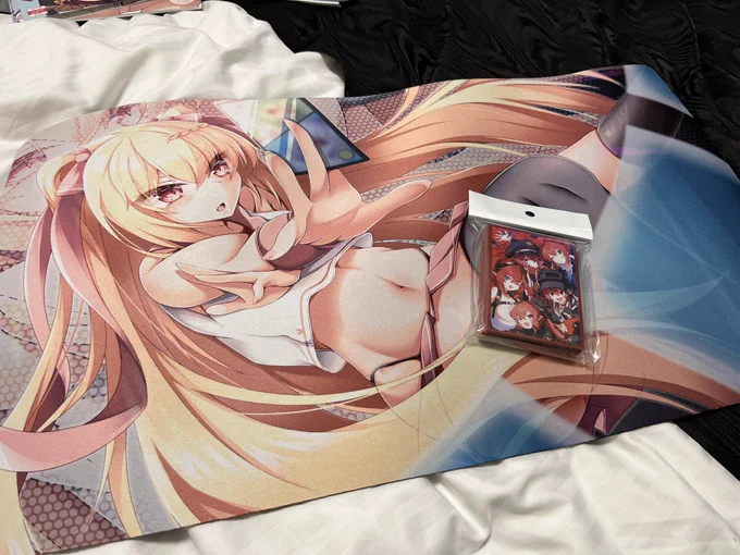 赤いデッキを使います