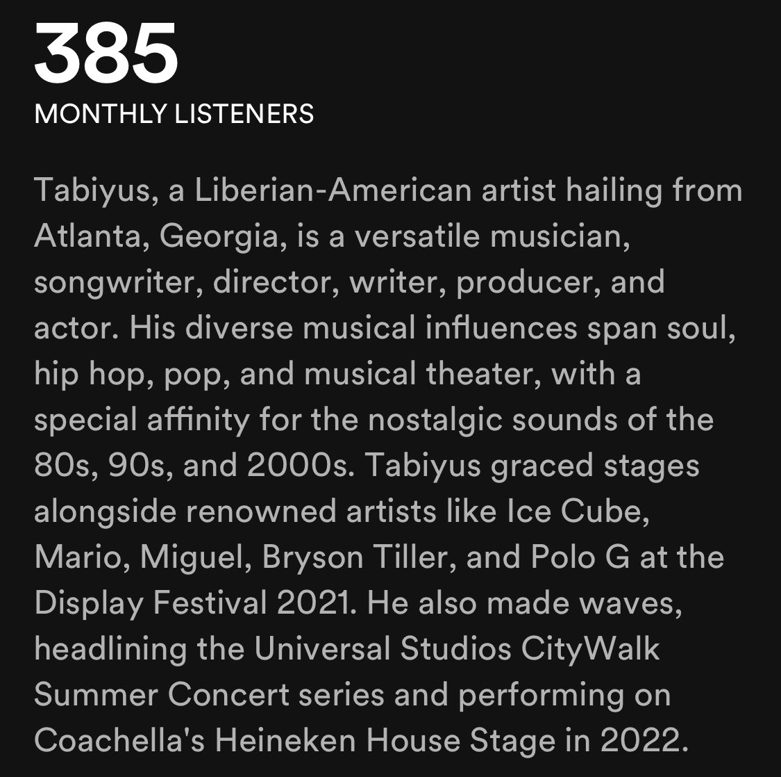 Liberianstars's tweet photo. Liberians, have you heard about @tabiyusnah ? Y’all , he’s amazing 🤩! https://t.co/tDKwt8aVD1