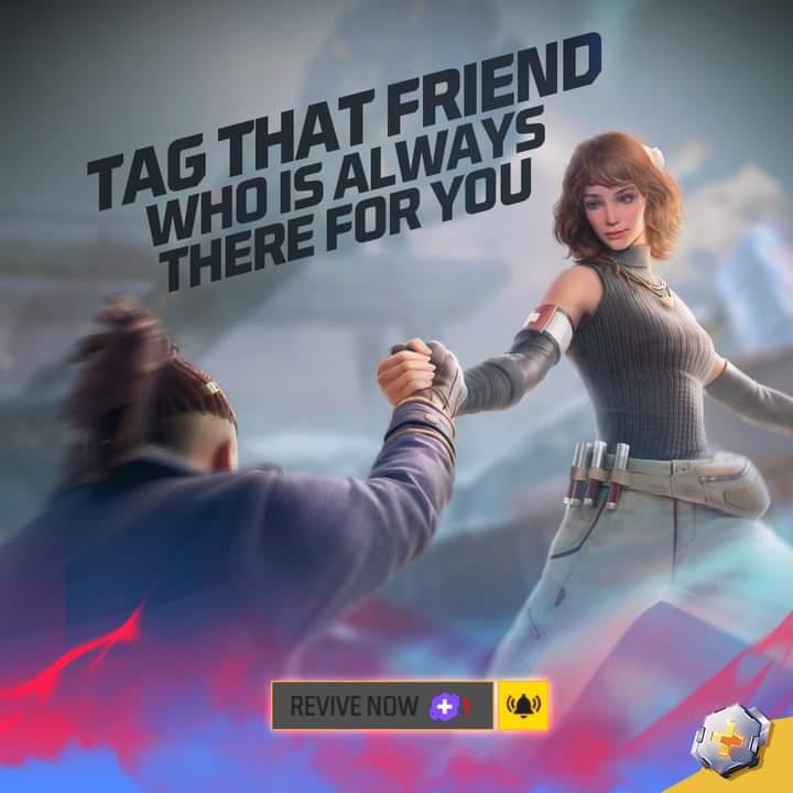 Let's admit it, we've all been in that situation where we needed our friends to revive &amp; rescue us! 

Time to give them a huge shout-out!
Tag &amp; mention that one friend who always came through for you when you needed to be revived.

#FreeFireMAX #Booyah #IndiaKaBattleRoyale