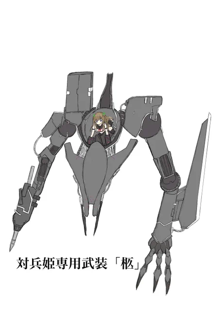 これが自己解釈の少女兵器大戦の妄想の産物