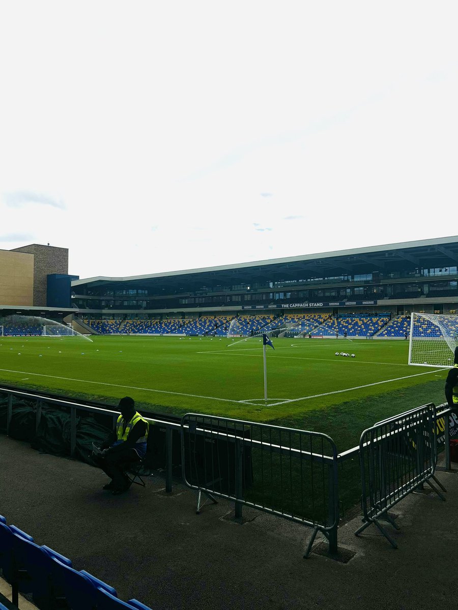 JamesAnstee44's tweet photo. First game of the league season today and first game for me since last season full stop. 
Also my first without a ST for many years. Seat hopping is my thing now 💛💙 https://t.co/AsR7JA6zBQ