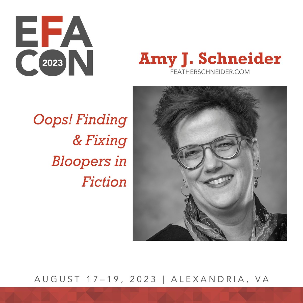 Counting down to #EFACon 2023! First up: My 'bloopers' presentation on Friday afternoon. This is a fun one, don't miss it! bit.ly/CopyeditingFic… @UChicagoPress @EFAFreelancers
