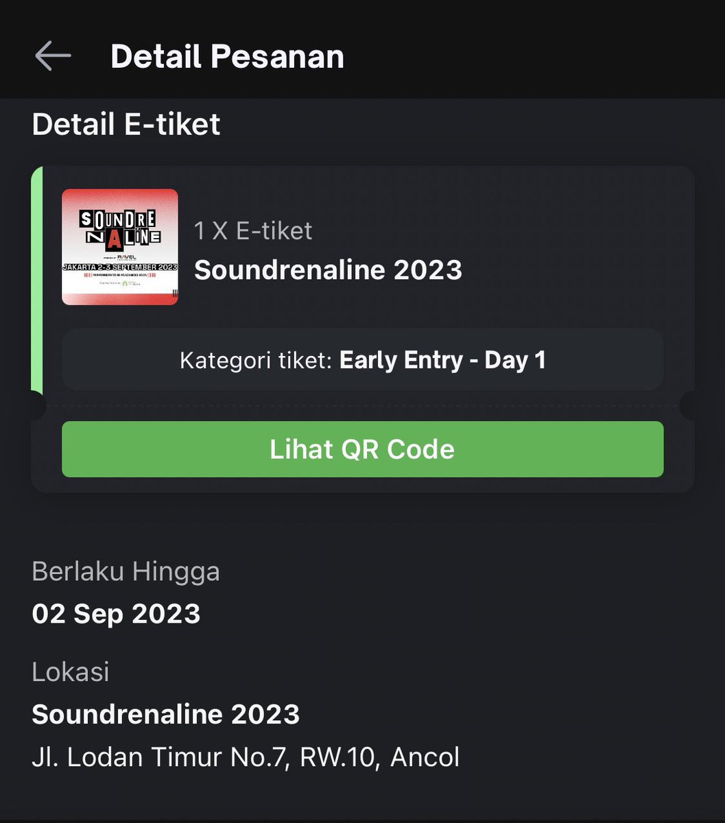 ajvow's tweet photo. WTS Soundrenaline 2023 (Lauv, Kodaline)

✅(Early Entry - 2 Day Pass) ▶️1.350.000
✅(Day 1 - Early Entry) 

✅Avail 2 Tix
✅Jual Harga Underprice! / Diurus Sampai Fisik ya!

#soundrenaline #wtb #wts #ticketsmaster #lauv #kodaline #zonajajan #zonauang #ThirtySecondToMars https://t.co/kyEjquMAsC