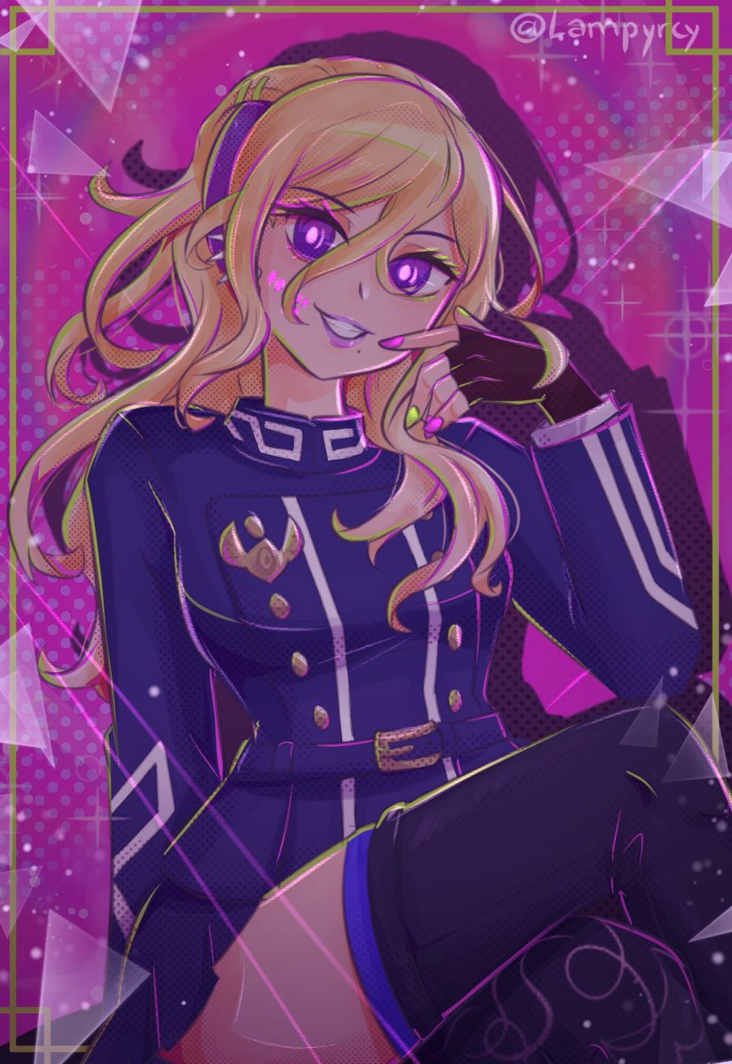 lampyrcy's tweet photo. More Rain Code fanart? It's more likely than you think! This time it's Melami Goldmine cos I adore her! ☔️👻 #RAINCODE 
#Melami_Goldmine https://t.co/8XglRv6H6S