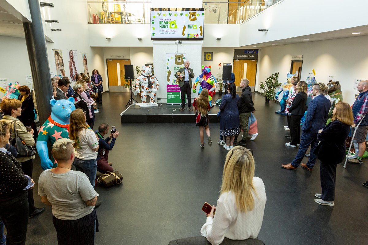 chswbearhunt's tweet image. 🎨🐻 Relive the incredible launch of the Bear Hunt! ⏳🌈 Don't miss out as we near the end date, mid-Sept, creating an urgent call to explore the trail before the auction (get in touch). 🚀🐾 Let's make these moments unforgettable!💚 #chswbearhunt #chswbearsthatcare #chsw @CHSW