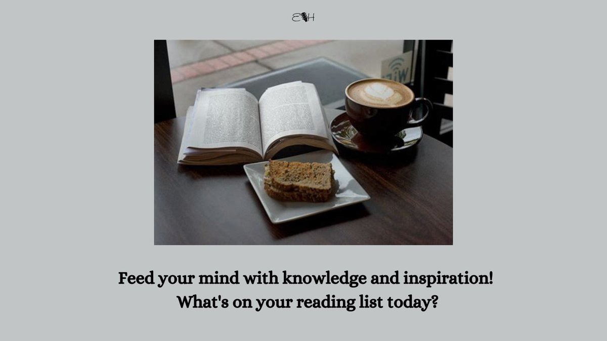 EHerbmusic's tweet image. 📚 Feed your mind with knowledge and inspiration! 🌟 What's on your reading list today? 
#MorningReading #BookLovers #KnowledgeIsPower 📖