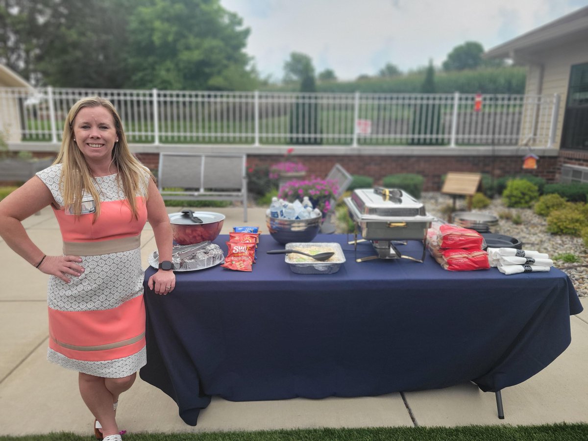 Is the grass always greener on the other side? It is if you live at St. Elizabeth Healthcare. We hosted a cookout today and an Assisted Living open house. If you are interested in knowing more about our AL, please call 765-564-6380. #TrilogyLiving #AssistedLiving