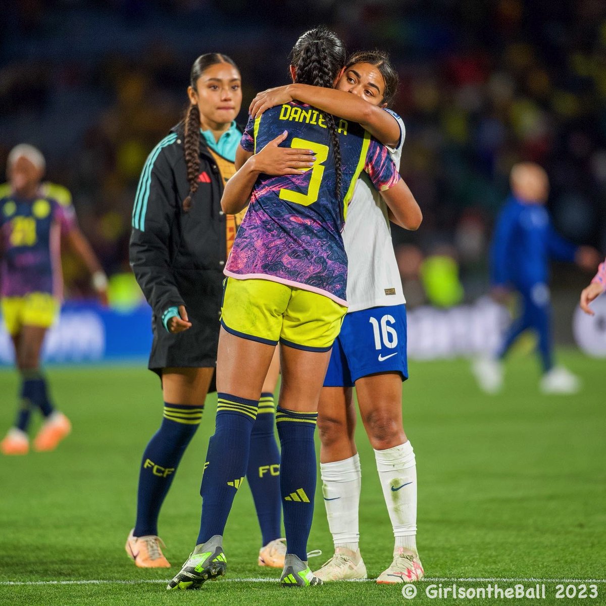 GirlsontheBall's tweet photo. Unfortunately in this sport there has to be a winner and a loser.

Colombia, you have been incredible this tournament. The future is incredibly bright. Will remember the joy you brought to the pitch and the stands for a long time ❤️ https://t.co/gY64IoqMow