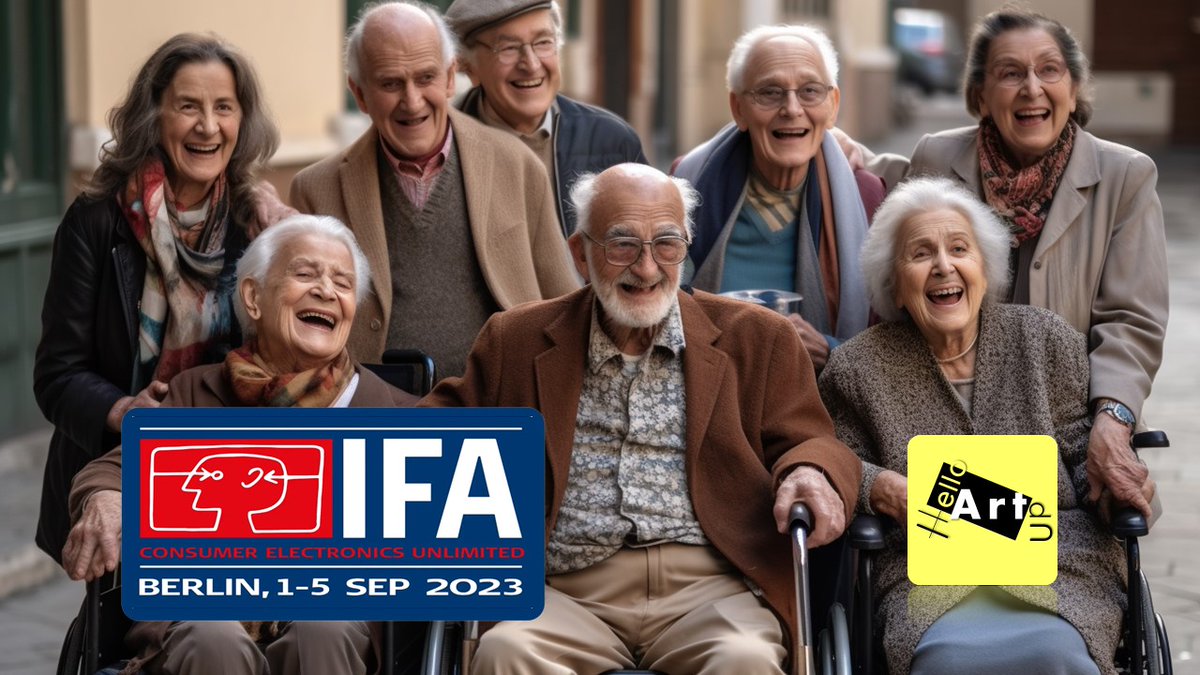 🌟 #HelloArtUp à #IFA2023 🌟

Découvrez le pouvoir transformateur de l'art et de la technologie pour nos aînés en EHPAD. 🎨✨ Ensemble créons un monde plus engageant pour les seniors !

🏁1-5 septembre
Rejoignez-nous au Hall 27, Stand 1023

#SilverEconomy #AgeTech
@IFA_berlin