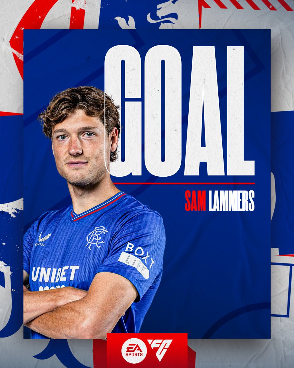 RangersFC's tweet photo. Big Sam Lammers 👊 https://t.co/Fr0kccwcZT