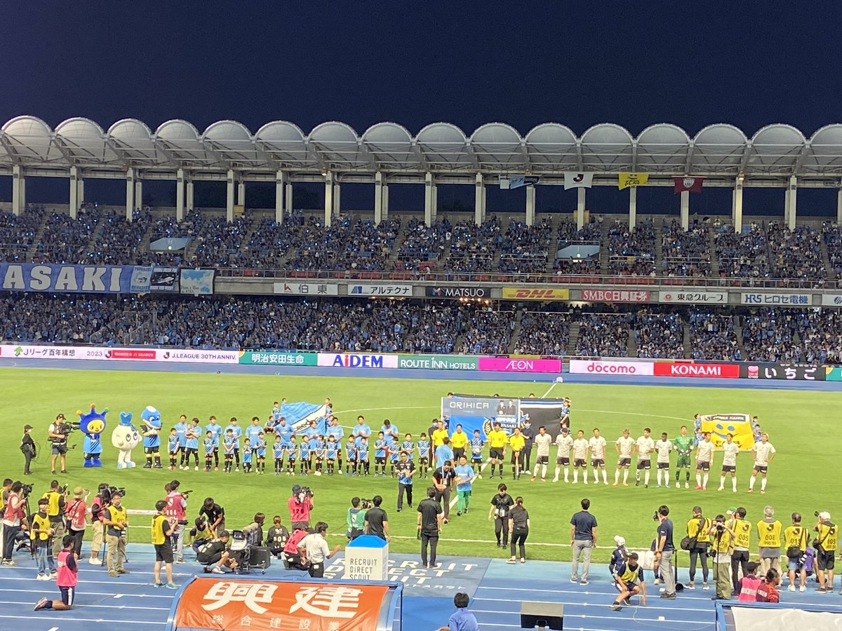 24_shako's tweet photo. フロンターレvsヴィッセル
大迫凄すぎる。 https://t.co/djxHfis4X0